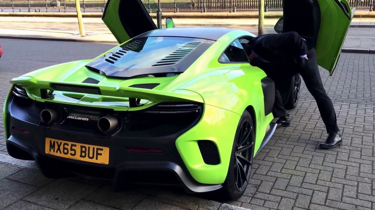Napier Green Mclaren 675lt Start Up Youtube Napier Green Mclaren 675lt Start Up Youtube