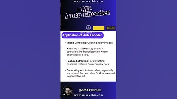 How Auto Encoder in Machine Learning Works? | Explained Simply #ai #ml #agenticai #tech  #trending