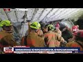 Florida building collapse: New Video of rescue crews propping up the building from the basement