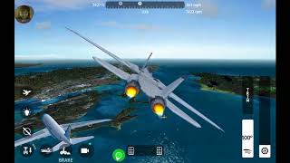 Escort Air force one | Flywings 2018  Flight Simulator | airplane l aero plane game screenshot 5