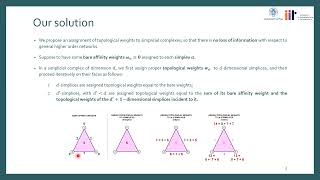 Weighted simplicial complexes and their representation power of higher-order network data/topology