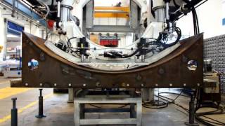 Pick up operation and radial and axial translation- Erector for Tunnel Boring Machine