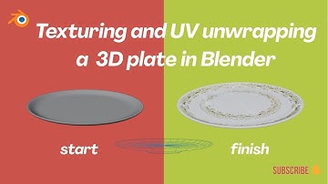 Easily unwrap and texture simple 3D models in Blender