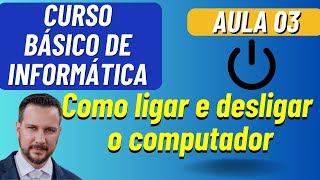 Lesson 3 - How to Turn Your Computer On and Off - Basic Computer Course
