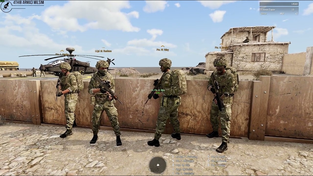 ArmA3 Milsim 4THIB | OP SUMARITAN II | Wk1 | B COY FSG