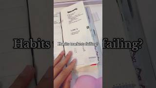 Habit Tracker Hack That Actually Works | Simple Planning Tip  #journal #plannertips