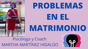 ¿Cuáles son los problemas habituales en el matrimonio?