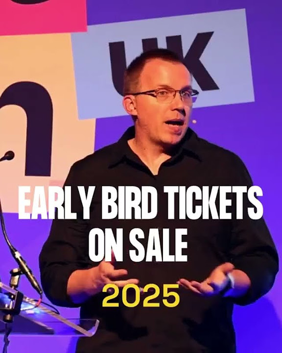 EARLY BIRD TICKETS ON SALE NOW! 2025 YouTube