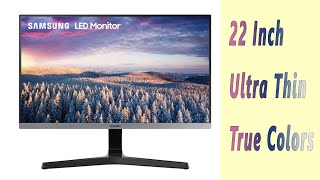Samsung 22 inch LED Monitor Unboxing and Setup