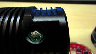 SkyRay King 7 x Cree XM-L 2 T6 LED Flashlight Tear Down