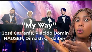 Placido Domingo, José Carreras, Dimash Quidaibergen And Hauser - My Way | Virtuosos 2025