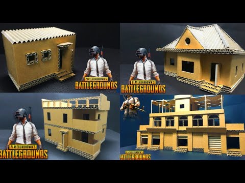 Cara Membuat Rumah Dari Kardus Bekas(Cara/Tutorial)Miniatur Rumah 