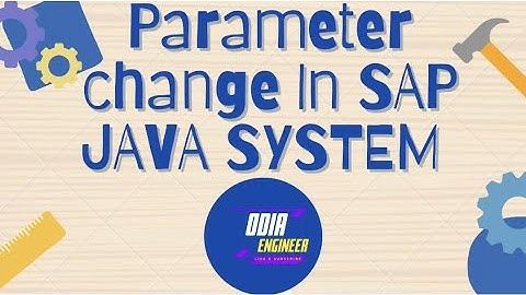Parameter change in SAP JAVA SYSTEM | SAPBASIS | JAVA ADMINISTRATION| ODIA ENGINEER @odia_engineer