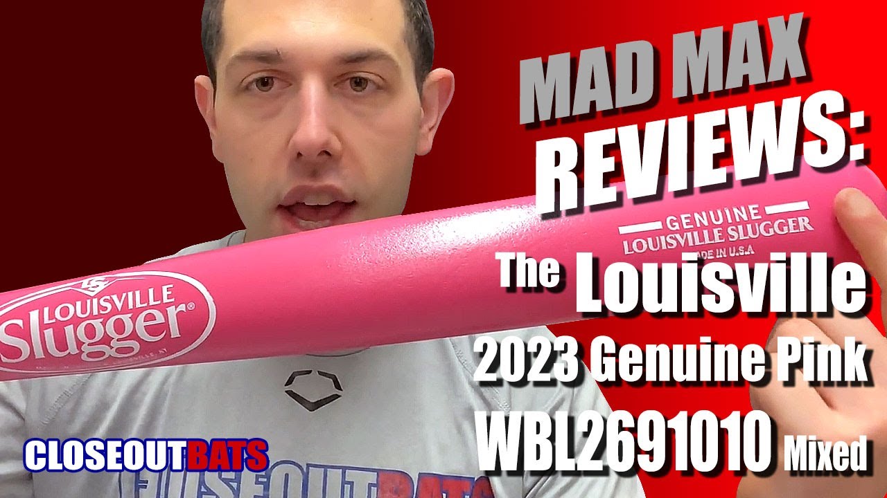 Louisville Genuine Pink Adult Mixed Wood Bat WBL2691010 