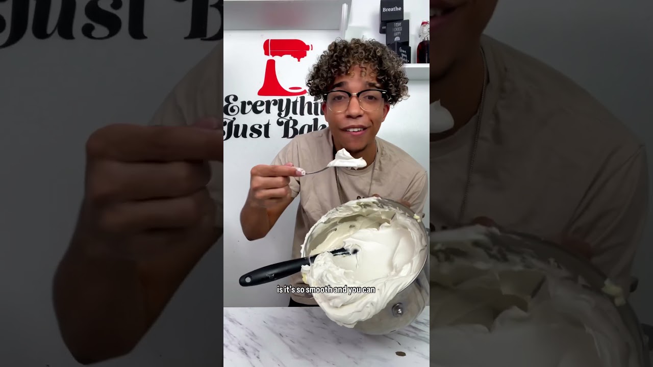 The BEST BUTTERCREAM RECIPE #baking #cake #cakedecorating #buttbutton creamrecipe on