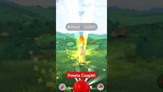 Pokémon Go - Ponyta Caught! #shorts