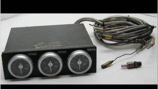 Defi gauges DIN holder Oil pressure + oil temperature + water temp