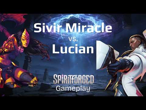 Miracle Sivir vs Lucian Riftbound Spiritforged Gameplay