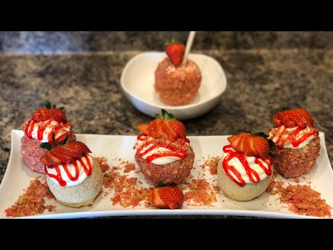 Strawberry Cheesecake Stuffed