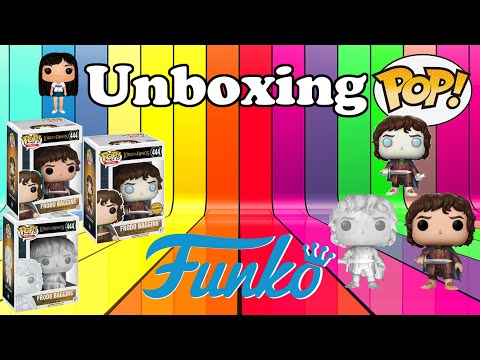 Unboxing Pop! Funko - The Lord of the Rings Frodo Baggins nº 444