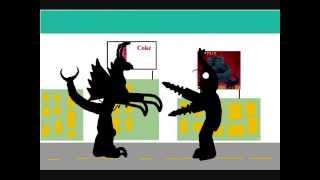 Giant Monsters All Out attack