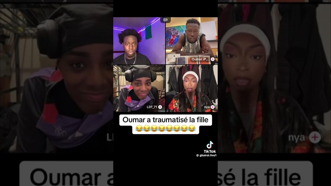 😂😂😂!!OUMAR IPHONE TRAUMATISE UNE FILLE L'OR D’UN DIRECT SUR TIKTOK AVEC JP N’DA!!😂😂😂