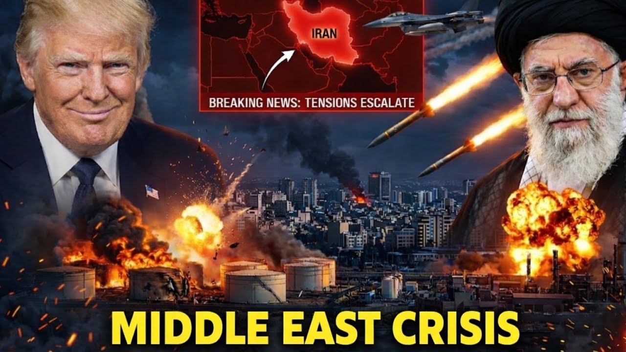 Iran Israel US War Tensions | Global Tension Middle East