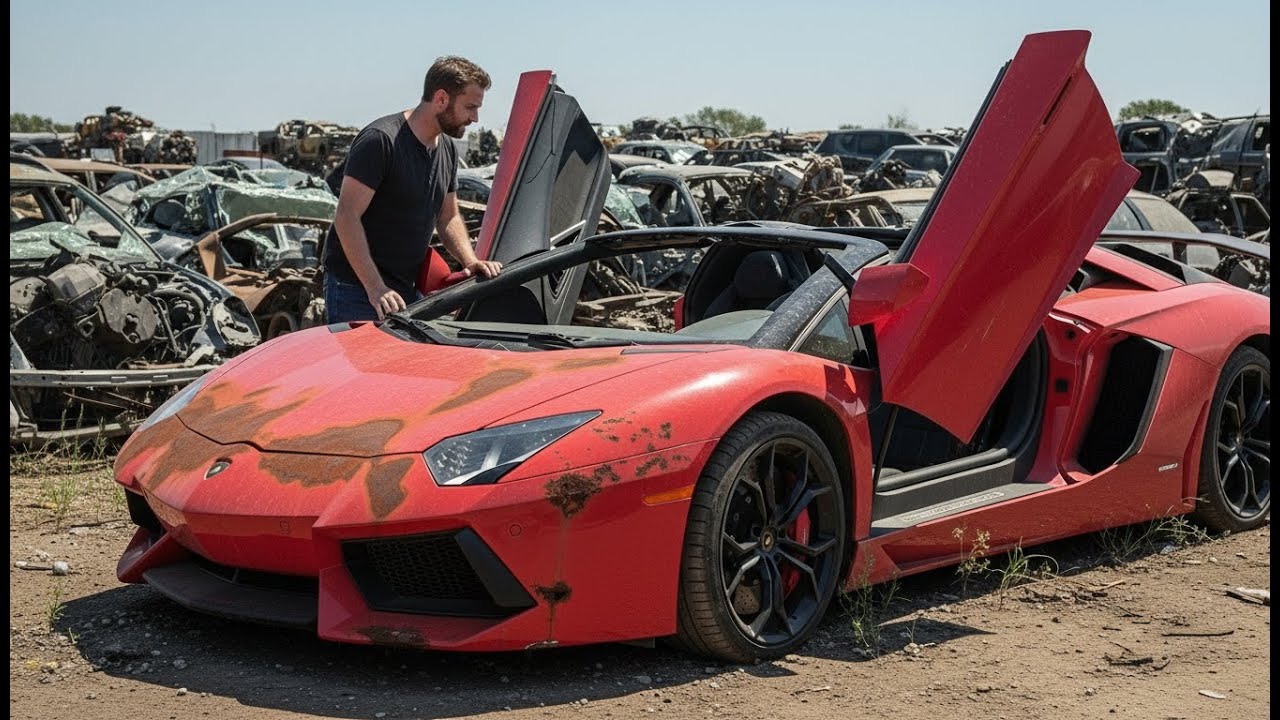 ASMR Car Restoration | 2012 Lamborghini Aventador J  Full Rebuild from Abandoned Condition