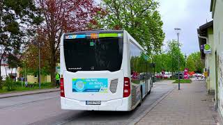 #142 Mercedes-Benz Citaro C2 LE |Full-Kickdown Voith Sound •AVV Linie 711 - RBA Busse in Augsburg