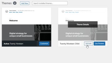 How to create a Child Theme in Wordpress without Plugin