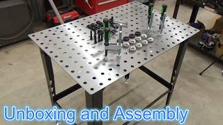 Harbor Freight - 36 in. x 24 in. Modular Welding Tables(X3) - TITANIUM