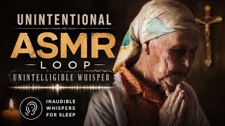 Unintentional ASMR | Loop | Unintelligible whisper | Inaudible prayer | Benzedeira | Benzimento