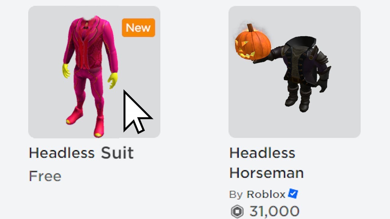 Gembu 𝕏 on X: Update: Roblox has already begun removing the free headless  horseman inventory from users #Roblox #HeadlessHorseman   / X