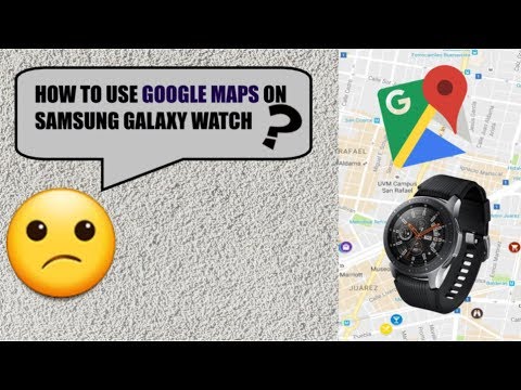 here maps samsung watch