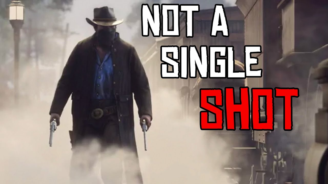 Beating Red Dead Redemption 2 without getting shot