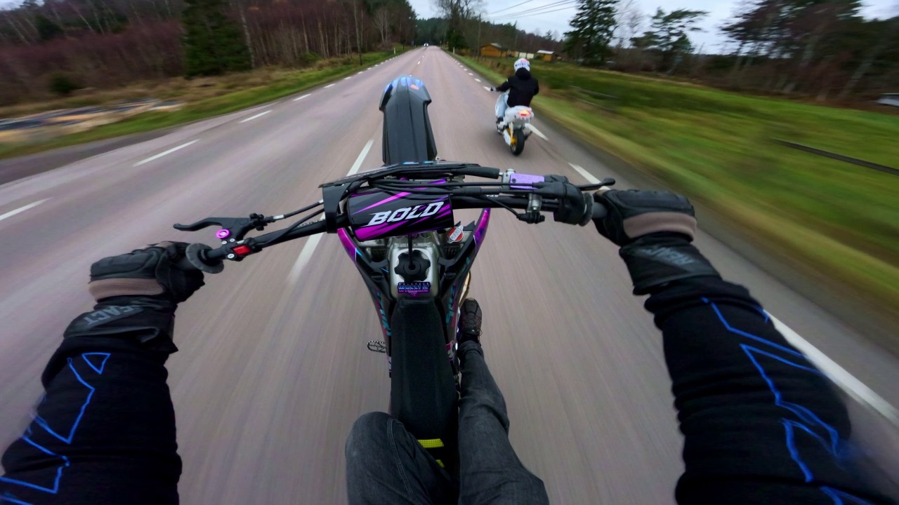 SUPERMOTO VS 70CC AEROX