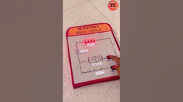 WOW! Resistance in Series & Parallel | Physics Working Model #unique #innovation #creative
