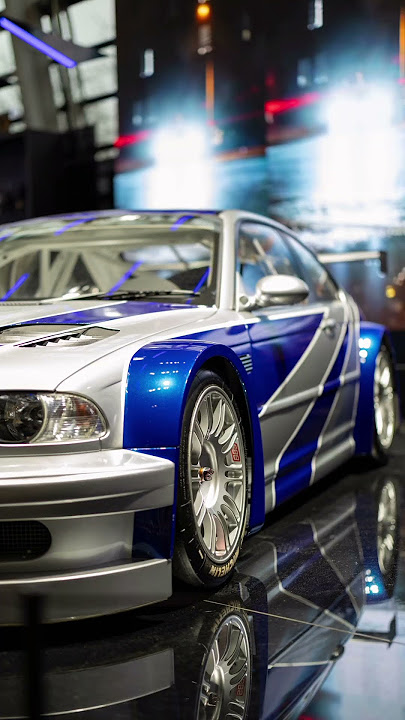 I got to see THE NFS Most Wanted BMW M3 GTR