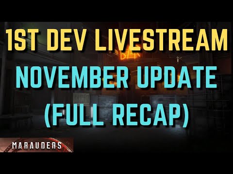 1st Developer Livestream Recap! (Full Review) - Marauders Early Access