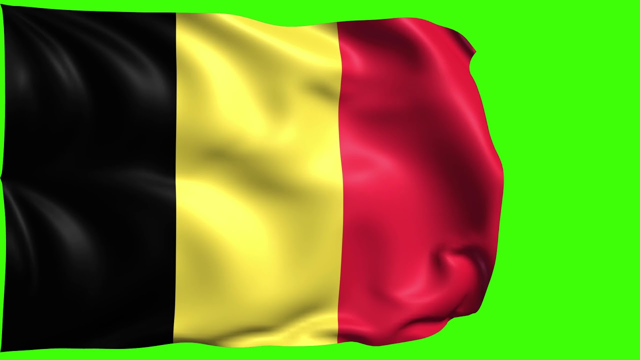 Belgium -  Flag [Chroma, Green Screen, Blue Screen]