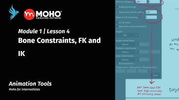 2.1.4 How to Use Bone Constraints with FK and IK in Moho for Stunning Animations