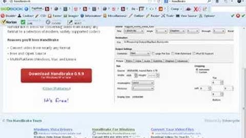 Video Web Optimization Using Handbrake