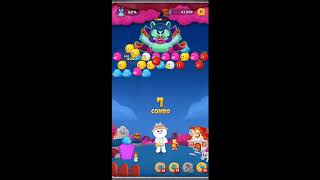 LINE バブル2　STAGE 2085　銀コニー　Silver Cony　LINE BUBBLE 2