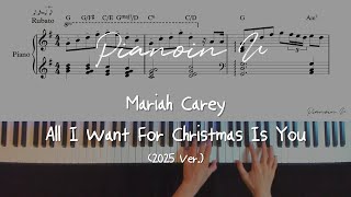 All I Want for Christmas is You - Mariah Carey by PIANOiNU