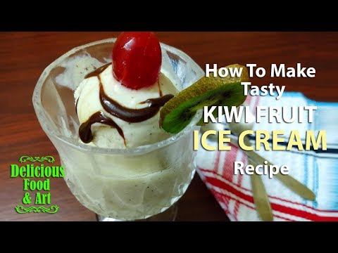 kiwi-fruit-ice-cream|-home-made-ice-cream|easy-ice-cream-recipe-at-home