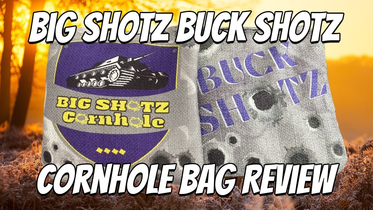 A Great Option for Fast Boards! // Big Shotz Buck Shotz Cornhole Bag Review - Episode 49