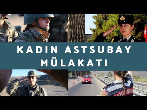 2018 MSB DIŞ KAYNAK KADIN ASTSUBAY ADAY MÜLAKATI