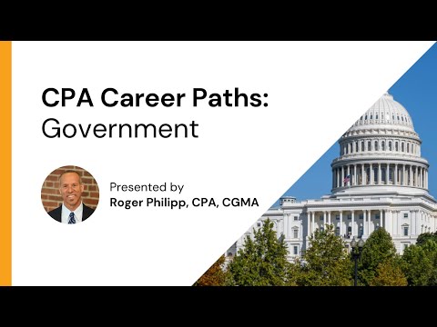 CPA Career Paths: Government