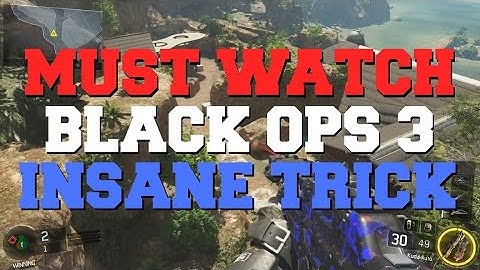 Black Ops 3 Tips & Tricks - "Must watch" Insane on top of the map in the sky on Hunted!