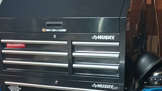 Husky 41 Inch tool box tour